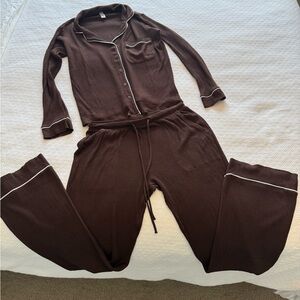 Auden Ribbed Loungewear/Pajama Set